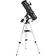 Bresser Spiegelteleskop Pollux 150/1400mm katadioptisches Spiegel-System mit Smartphone Kamera Adapter und hochwertigem Sonnenfilter, inklusive Montierung, Stativ und Zubehör