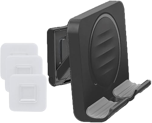BICEUKI Soporte para teléfono celular, soporte de pared para teléfono, plegable ajustable, para cocina, baño, dormitorio, compatible con la serie