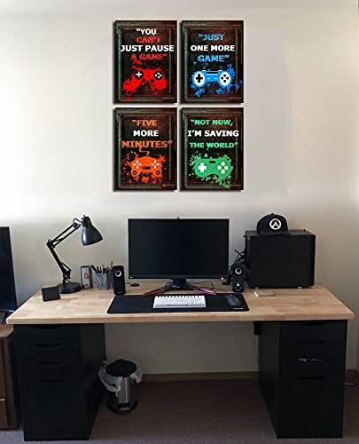 Funny Game Room Wall Art Decor