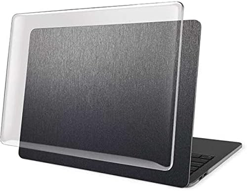 Skinit Case + Skin Compatible with MacBook Pro 15in (2016-19) Originally Designed Brushed Steel Texture Design