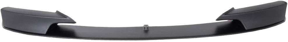 Front Bumper Lip Compatible With 2012-2018 BMW F30 3-SERIES, M Style PP Black Front Lip Spoiler Splitter by IKON MOTORSPORTS, 2013 2014 2015