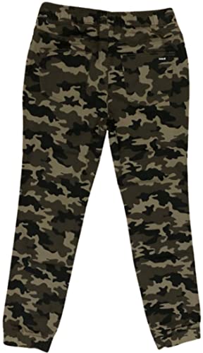 Hurley Boys' Little Woven Jogger Pants, Dark Camo, Large2