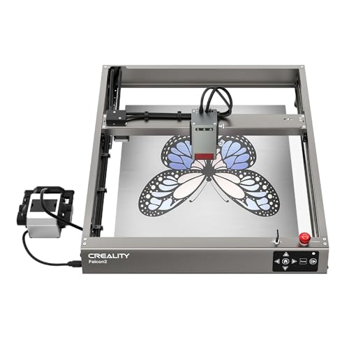 Image of 3IDEA Official Creality Falcon 2 Laser Engraver 22W Cutter Machine, Strong Power Magical Engraving Integrated Air Assist 25000mm /Higher Accuracy 400x415mm