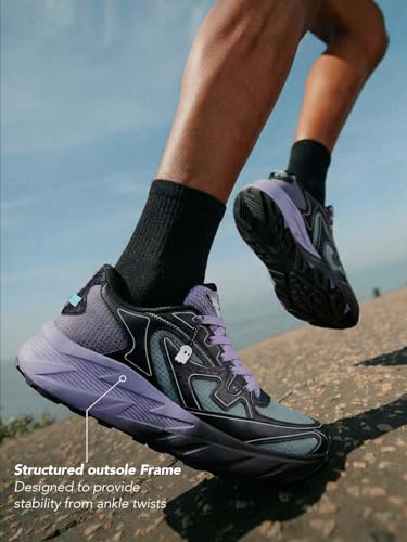 Image of The Souled Store MACH Men and Boys Lace Up Running Technical Trainer Ripstop Base Cushioned Insole Rubber Outsole Tie Up Closure Lightweight Sporty Casual Sneakers