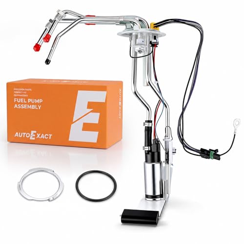 AutoExact Fuel Pump Assembly Compatible with 1988-1995 Chevrolet Silverado GMC C1500 K1500 C2500 K2500 C3500 K3500 4.3L 4.8L 5.0L 5.7L 7.4L with sending unit fuel Replaces E3621S P80000S