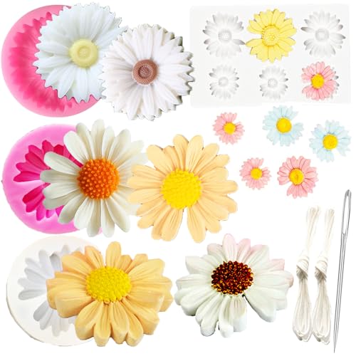 Nimozekd Gänseblümchen-Formen CJU004 1 Stück