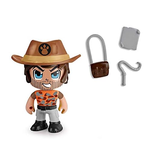 Pinypon Action - Pack de 2 Figuritas Policía Y Aventurero (Famosa 700014492) , color/modelo surtido