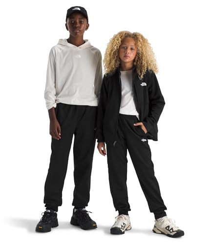 THE NORTH FACE Teen TNF Performance Fleece Jogger | Athletic Sweatpants for Boys & Girls, Adjustable Waistband, Zip Pockets