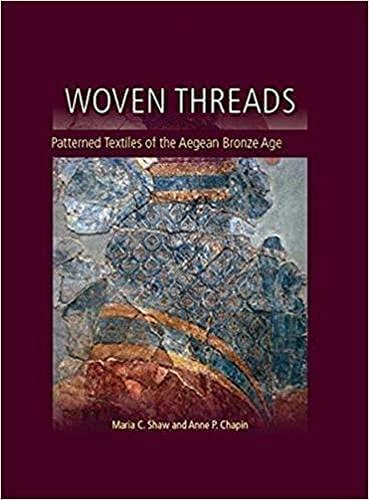 Woven Threads: Patterned Textiles of the Aegean Bronze Age (Ancient Textiles)
