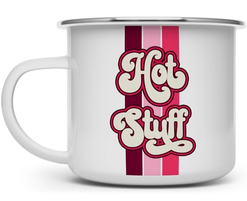 Taza Retro de Camping Hot Stuff 16oz miniatura 1