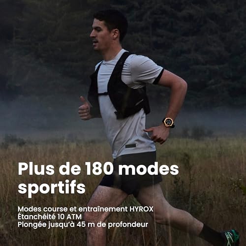 Amazfit T Rex 3 Pro GPS Boitier doré de 48 mm et bracelet Neuf - vue 8