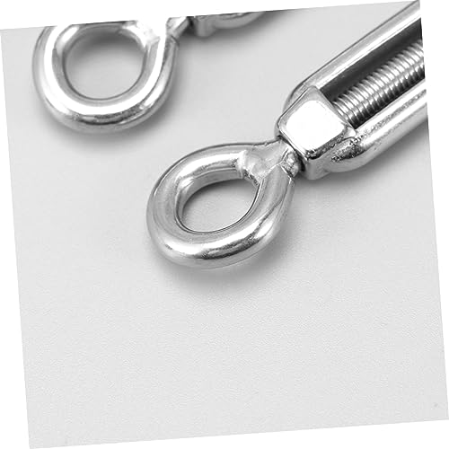 5 piezas de tensor ajustable para cable de acero inoxidable tipo Ojal M5 miniatura 3