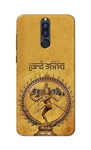 Image of PRINTFIDAA Lord Shiva As Nataraj Printed Designer Hard Case for Huawei Mate 10 Lite /Huawei Nova 2i / Huawei Honor 9i Back Cover -(e) RPM1004