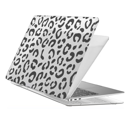 Funda MacBook Pro 16 ventilada y antiarañazos A3403 A3186 en policarbonato leopardo