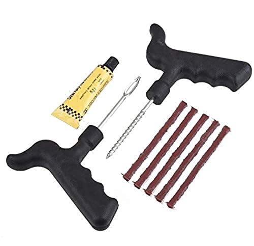 Tubeless Tyre Puncture Plug Repair Tool Kit for Car/Bike and Auto
