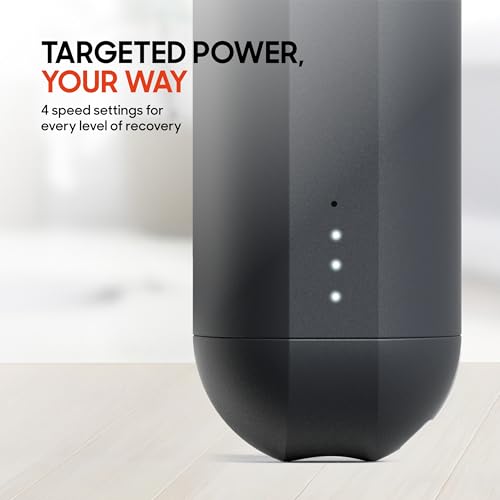 Image of Sharper Image Powerboost Move Aero [New 2026 Version] Mini Deep Tissue Percussion Massage Gun| Muscle Recovery & Pain Relief Massage Tool| Full Body Back & Shoulder Massager| Travel Gift for Men Women