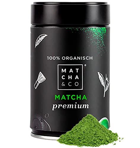 Matcha & CO 100% Biologische Premium Matcha Thee 80g
