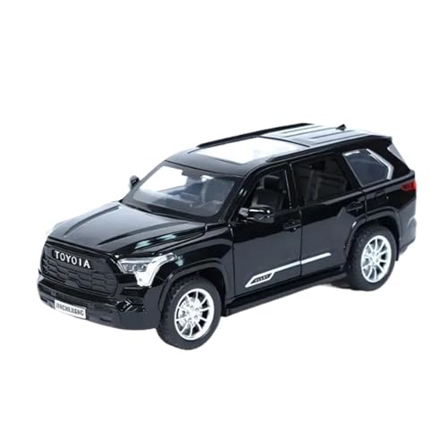 JINGDE Decorative Car Model 1/24 for Sequoia SUV Alloy Car