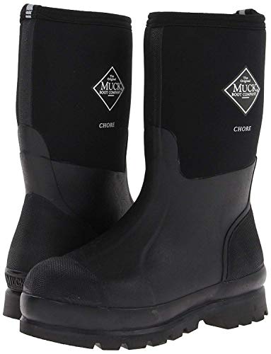 Muck Boot Chore Classic Men's Rubber Work Boot (10, Black)2