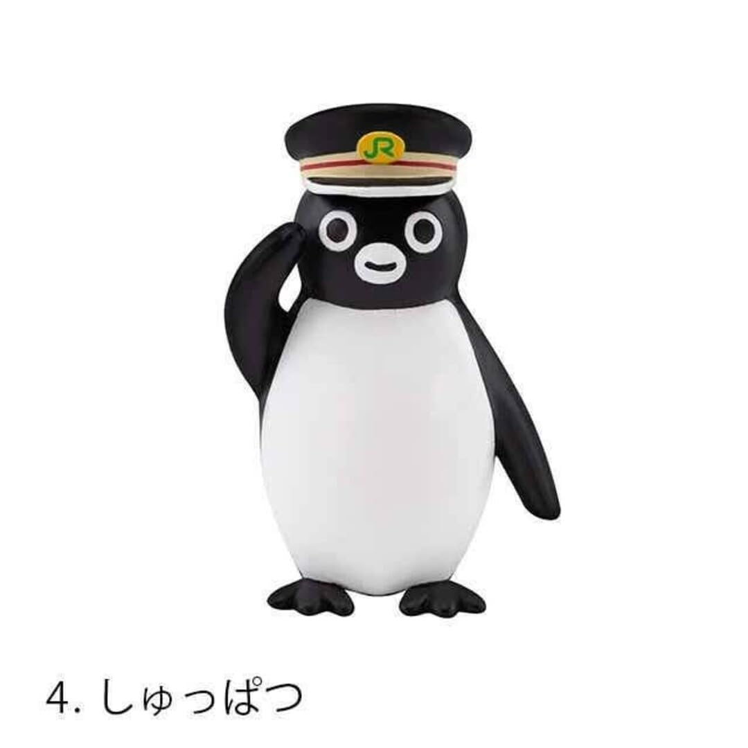 Suicaペンギン スイカペンギン フィギュアとクリップセット Amazon.co.jp: Suicaのペンギン フィギュア 4種 全種類セット