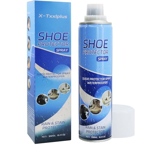 Shoe Protector Spray, Suede Protector Spray 10.15Oz, Rain & Stain Waterproof Protection for Sneaker, Handbags, Purses, Boots, Suede, Leather, Nylon, Fabric, Canvas, Nubuck