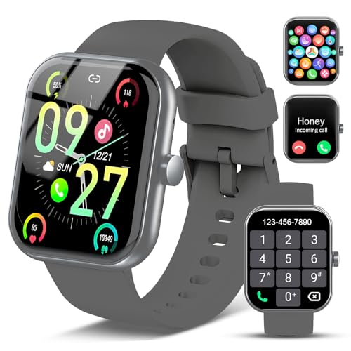 Smart Watch for Men Women, 1.96' Fitness Tracker Running Watch (Answer/Make Call), IP68 Waterproof...