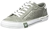 Suela flexible MUSTANG 1353-304, Zapatillas Mujer, Verde, 40 EU