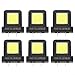 6PCS 14W LED Camping Lantern Compact Work Light Compatible with 20V 21V Power-Tool Lithium Batteries Adjustable Socket for Outdoor and Jobsite Use (6 pcs)