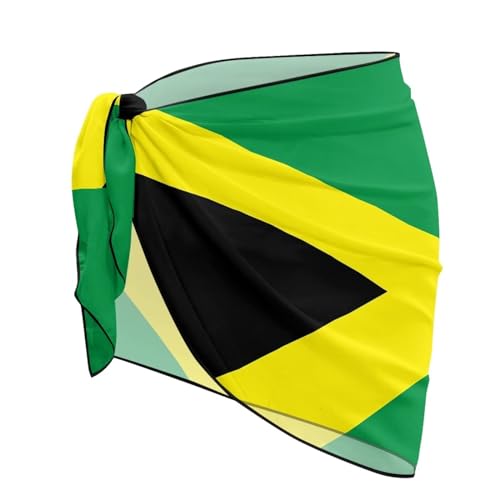 JEOCODY Womens Swimwear Chiffon Cover Up Beach Sarong Pareo Bikini Swimsuit Wrap4