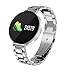 CF008 Heart Rate Watch,Blood Pressure/Blood Oxygen Monitoring,Color Screen Borderless Design IP67 Fitness/Activity Tracker,for Android & IOS Smartphone