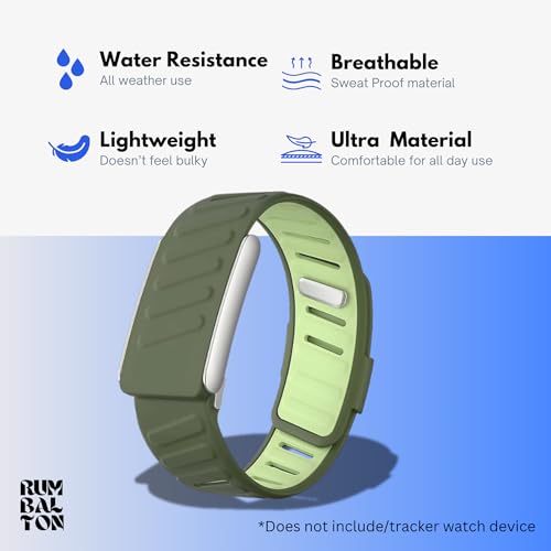 Image of Premium Sports Strap for Whoop 5.0 - One & Peak 2025 Released Band Replacement Strap Accessory | Ultra Soft Felt | Sweat Resistant, Silicone Band for Fitness, Workouts (Device Not Included)