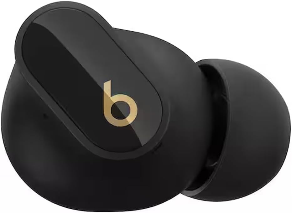 Single Right Ear Bud Replacement for Beats Studio Bud+ (NOT for Studio Bud)(Black)