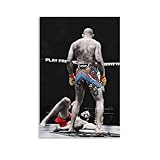 TehaDian Alex Pereira Poster Mixed Martial Basketball Wall Art Canvas Print Home Decoration Painting #73101; Unframe; 24x36inch(60x90cm)