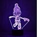 Produktbild 3D Illusion Nachtlampe Led Nachtlicht Usb Tischlampe Spielzeug Nachtlicht Weihnachtsgeschenke Tierform Lampe Nacht Schlaf Nachtlicht Wohnkultur