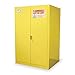 Eagle 60 gal Yellow Steel Hazardous Material Storage Cabinet - 43 in Width - 65 in Height - 048441-00016 [PRICE is per EACH]