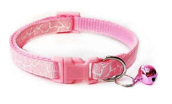 LitVibes Cat Collars Breakaway With Bell & Ribbed Design,Kitten & Small Dogs Soft Adjustable,Safe,Solid & Protection For Cats & Puppies,Cute Kitty Neckband With Unique Design(Pink),?14 cm,W_2 cm (B0BNHWQ1SN) Amazon Price History, Amazon Price Tracker