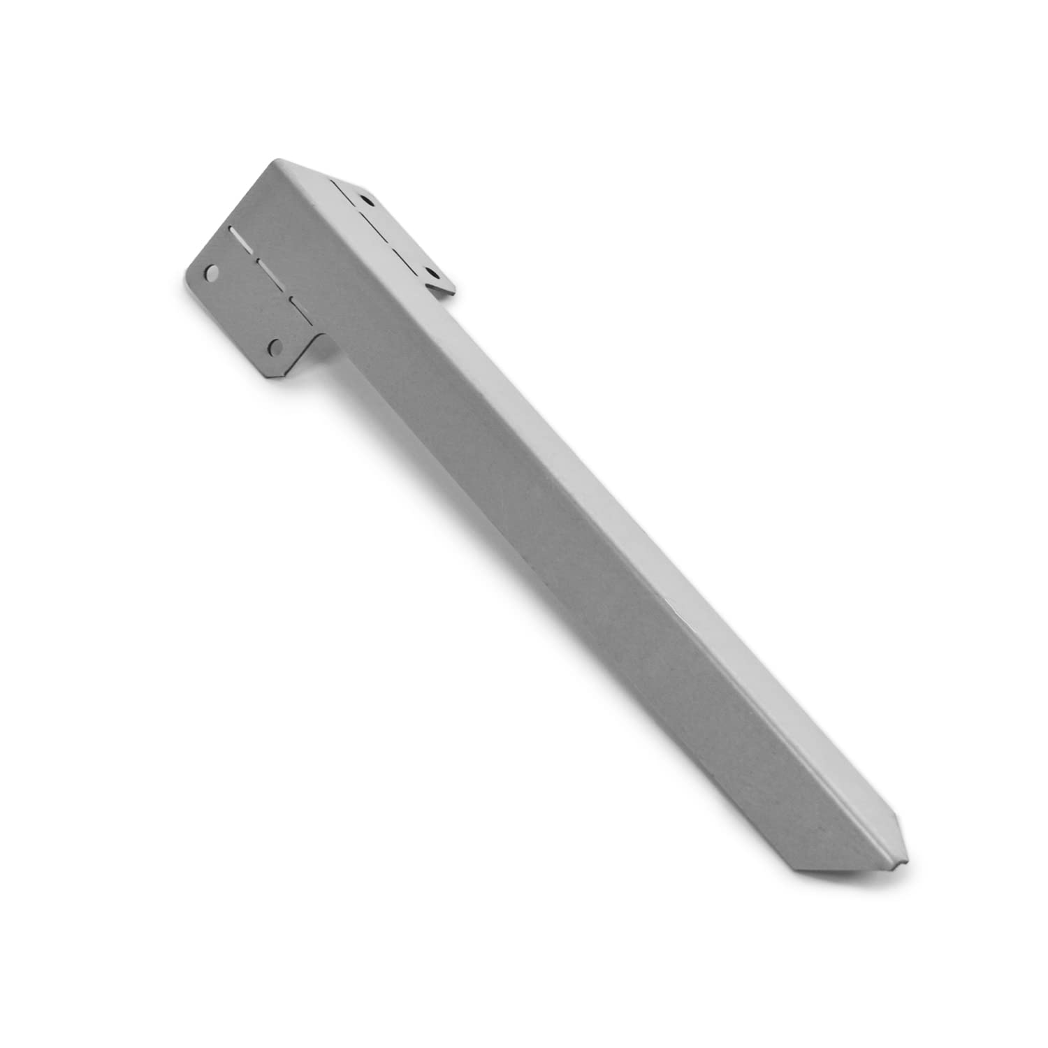 Jbi Galvanized Steel Adjustable Angle Timber Railway Sleeper Brackets For Driveway, Connecting Planters, Retaining Walls, Double Height Garden Pathway And Raised Border Edging