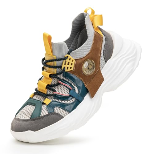 Negash Men's Breathable Multi-Functional Sneakers with Lightweight EVA Soles - Comfortable, Durable, and Stylish for Sports & Everyday Wear