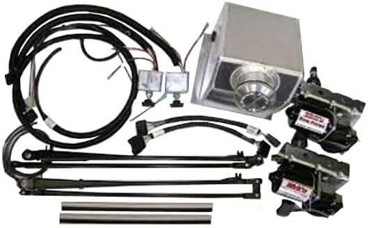 Technical Precision Replacement for Kenworth W900B Year 1984 AIR to Electric Windshield Wiper Conversion KIT