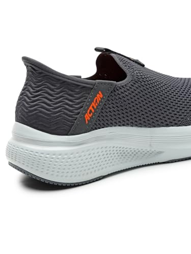 Image of Action | Athleo | WALKER-506 | Lightweight Comfortable Durable | Shoes | Slip-On | Running Shoes | for Men