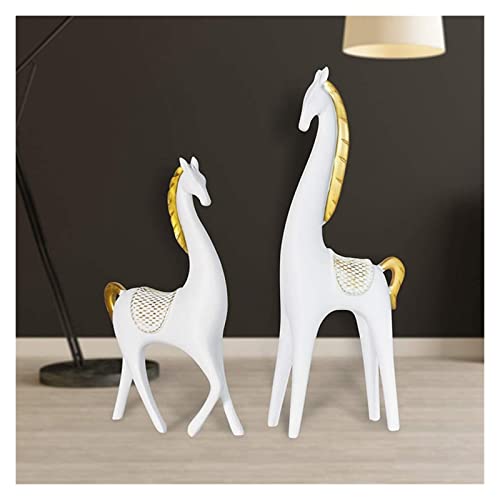 Statue de cheval ornement en résine : le cadeau idéal pour crémaillère et anniversaire