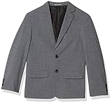 Van Heusen Boys Flex Stretch Suit Jacket, Oxford Grey, 18 Husky