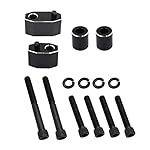 Driver-FloorBoard-Spacer-Extension-Kit-1-Compatible-with-2009-2021-Touring-Models-Road-King-Electra-Glide-Road-Glide-Includes-Bolts-and-Spacers