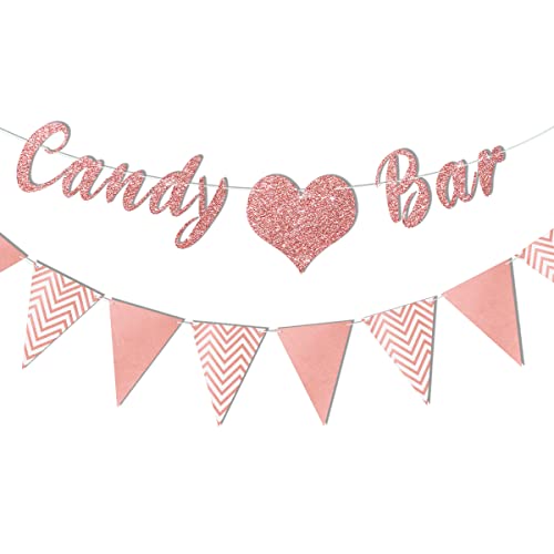 Candy Bar Decoration, Guirlande Candy Bar, Bar A Bonbon Banderole, Paillettes Fanions Banderole, Banderole Candy Bar, Bonbon Mariage Guirlande, Bannière Candy...