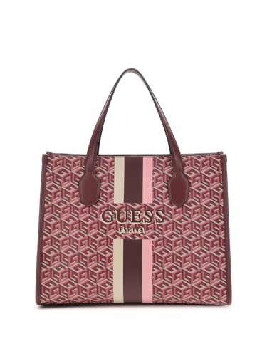 Image of GUESS Women's Printed Tote Bag| Ladies Purse Handbags | Gift For Ladies