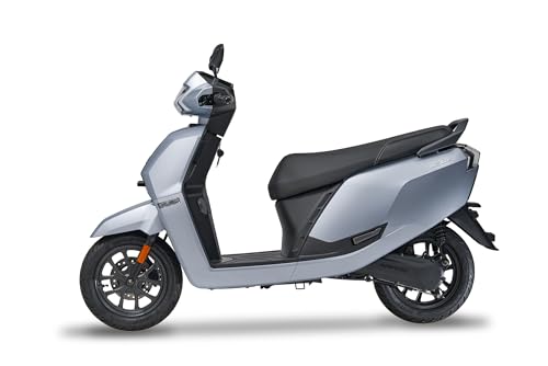 Image of Ampere Nexus EX+ Electric Scooter by Greaves | 136 km IDC Range | 5 kW Peak Power | 6.2 inch Smart Cluster with Navigation | Next Gen LFP Battery (STEEL GREY)