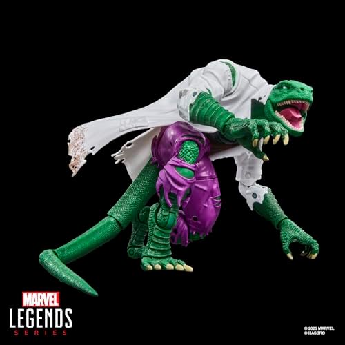 SPIDER-MAN Marvel Legends Series Lizard, Comics Collectible 6-Inch Scale Action Figure (Amazon Exclusive) - 5