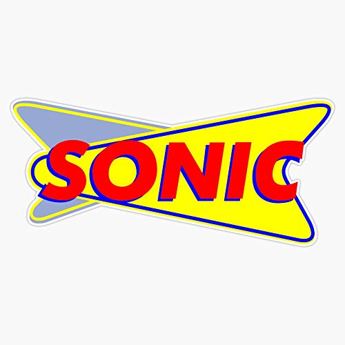 Sonic American Drive Food in Seghogudang Sticker Vinyl Bumper Sticker Decal Waterproof 5'
