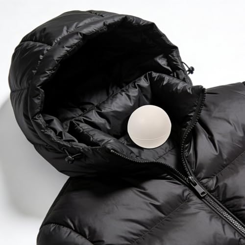 Bolas de secado reutilizables de goma para chaquetas de plumas pack de 6 unidades 5