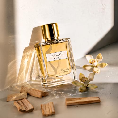 Image of Madina Eau De Parfum 100ml | Woody Vanilla Oud Unisex Perfume | Long Lasting Arabic Fragrance | Premium EDP for Men & Women | Originated in France